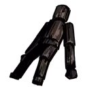 낡은 목각 인형